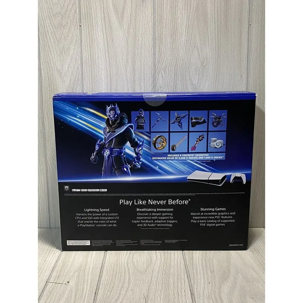 Sony PS5 (BOX ONLY with whatever is on the picture)